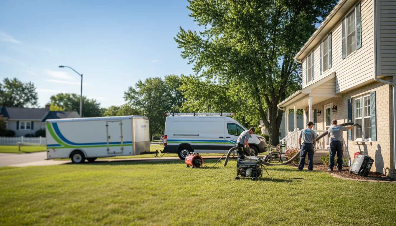 Flooded Basement Restoration And Cleanup With Repair in Fairmont, NE near me